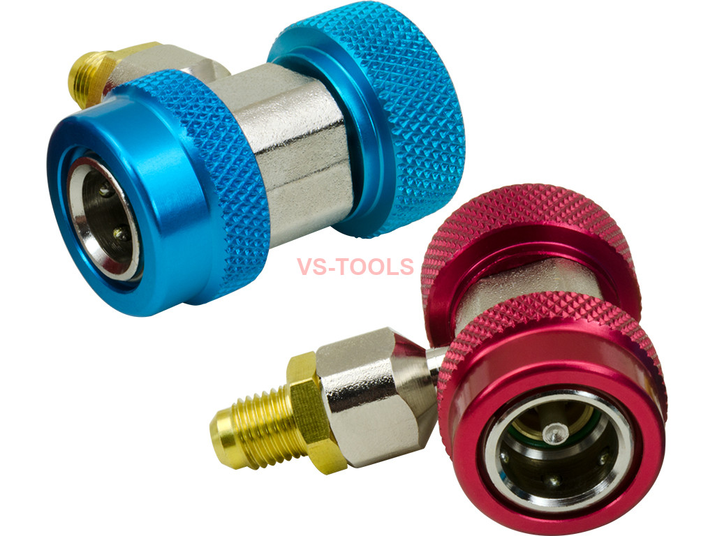 Quick Coupler Connector Adapters AC Air Conditioning R134a